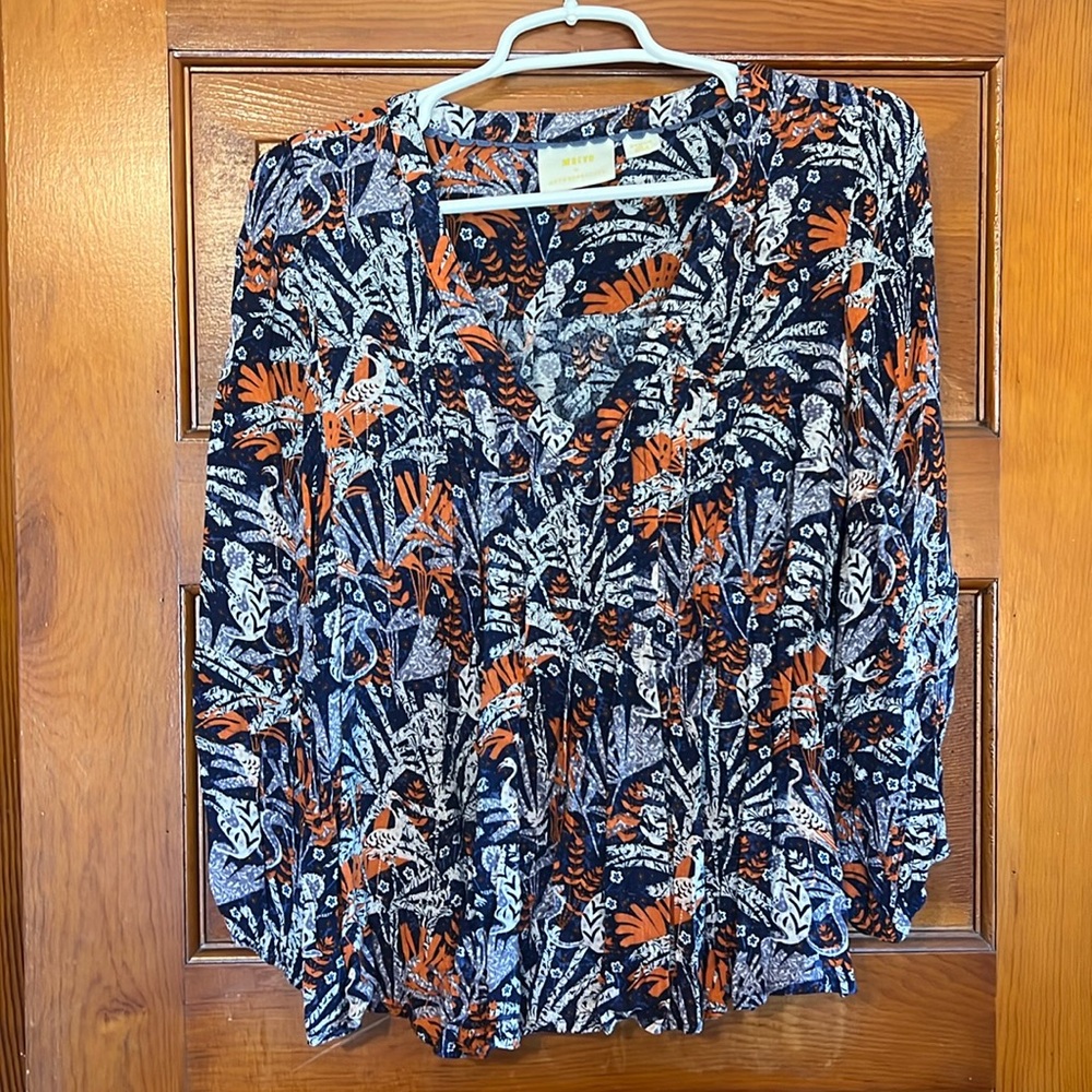 Maeve by Anthropologie 3/4 sleeve blouse!